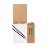Kép 5/7 - COLOPAD Színező szett füzettel, beige