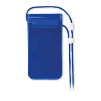 Kép 1/4 - COLOURPOUCH Vízálló okostelefon tok, áttetsző kék