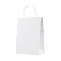 Kép 5/5 - PAPER MEDIUM Papír ajándéktáska. Közepes, fehér