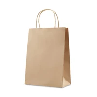 Kép 6/7 - PAPER MEDIUM Papír ajándéktáska. Közepes, beige