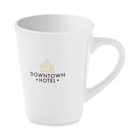 Kép 6/7 - TAZA Kerámia kávés bögre, 180 ml, fehér