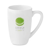 Kép 4/6 - TEAMUG Kerámia teás bögre, 300 ml, fehér
