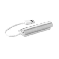 Kép 3/4 - ALUHUB 4 portos USB, matt ezüst