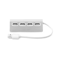 Kép 4/4 - ALUHUB 4 portos USB, matt ezüst