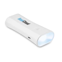 Kép 4/8 - POWERTORCH 2 az 1-ben külső akkumulátor, fehér