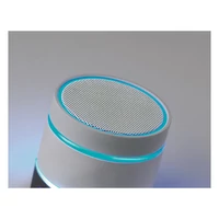 Kép 5/5 - ROUND LIGHT Bluetooth LED hangszóró, fehér