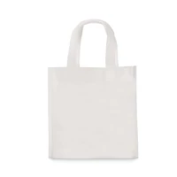 Kép 8/10 - SHOOPIE Mini bevásárlótáska, fehér