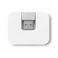 Kép 4/4 - SQUARE 4 portos USB hub, fehér