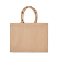 Kép 6/7 - BRICK LANE Juta bevásárlótáska, beige