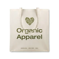 Kép 3/4 - ORGANIC COTTONEL Biopamut bevásárlótáska 105 gr , beige
