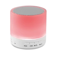 Kép 4/8 - ROUND WHITE Kerek Bluetooth hangszóró, fehér