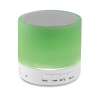 Kép 5/8 - ROUND WHITE Kerek Bluetooth hangszóró, fehér