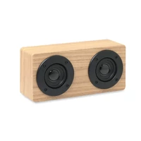 Kép 1/13 - SONICTWO Bluetooth hangszóró 400 mAh, fa