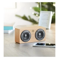 Kép 7/13 - SONICTWO Bluetooth hangszóró 400 mAh, fa