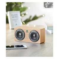 Kép 8/13 - SONICTWO Bluetooth hangszóró 400 mAh, fa