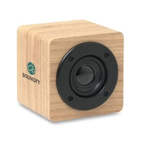 Kép 3/8 - SONICONE Bluetooth hangszóró 350 mAh, fa