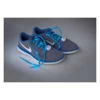 Kép 11/11 - GLOW Nylon cipőfűző világítással, kék