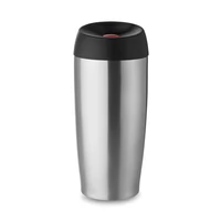 Kép 1/11 - UPPSALA Duplafalú úti bögre, 350 ml, matt ezüst