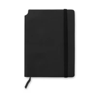 Kép 1/5 - SOFTNOTE PU borítós jegyzetfüzet, fekete