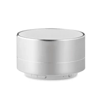 Kép 1/8 - SOUND Műanyag Bluetooth hangszóró, matt ezüst