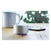 Kép 3/8 - SOUND Műanyag Bluetooth hangszóró, matt ezüst