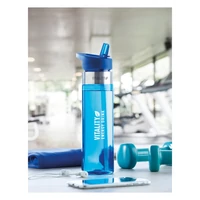 Kép 6/6 - SICILIA Tritán kulacs, 650 ml, áttetsző kék
