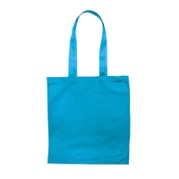Kép 4/5 - COTTONEL COLOUR + Pamut bevásárlótáska, 140 g., türkizkék