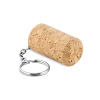 Kép 5/5 - TAPON Parafadugó kulcstartó, beige