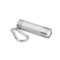 Kép 4/6 - POP LIGHT Alumínium/ABS LED kulcstartó, ezüst