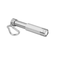 Kép 5/6 - POP LIGHT Alumínium/ABS LED kulcstartó, ezüst