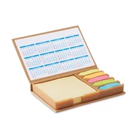 Kép 1/10 - MEMOCALENDAR Asztali jegyzettömb naptárral, beige
