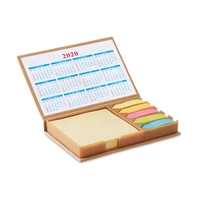 Kép 10/10 - MEMOCALENDAR Asztali jegyzettömb naptárral, beige