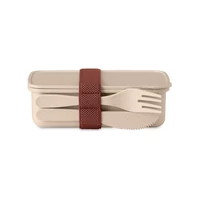 Kép 3/5 - ASTORIABOX Bambusz és PP uzsonnásdoboz, beige