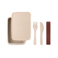 Kép 5/5 - ASTORIABOX Bambusz és PP uzsonnásdoboz, beige