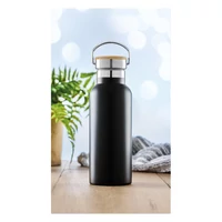 Kép 3/6 - HELSINKI Duplafalú termosz, 500 ml, fekete