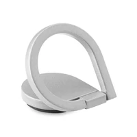 Kép 1/6 - DROP RING Telefontartó gyűrű, ezüst