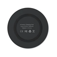 Kép 4/7 - WIRELESS PLATO Kerek vezeték nélküli töltő, fekete