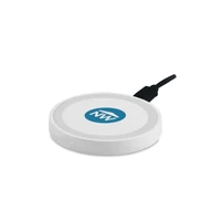 Kép 4/7 - WIRELESS PLATO Kerek vezeték nélküli töltő, fehér