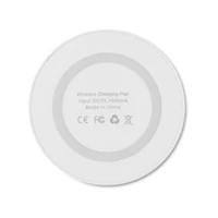 Kép 7/7 - WIRELESS PLATO Kerek vezeték nélküli töltő, fehér
