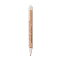 Kép 4/4 - MONTADO Parafa/szalma/ABS golyóstoll, beige