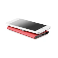 Kép 7/8 - POWER&WIRELESS Vezeték nélk.powerbank 4000mAh , piros