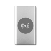 Kép 4/5 - POWER&WIRELESS Vezeték nélk.powerbank 4000mAh , matt ezüst