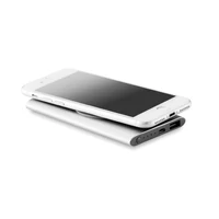Kép 5/5 - POWER&WIRELESS Vezeték nélk.powerbank 4000mAh , matt ezüst