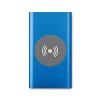 Kép 4/5 - POWER&WIRELESS Vezeték nélk.powerbank 4000mAh , királykék