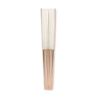 Kép 3/3 - FANNY WOOD Kézi legyező, beige