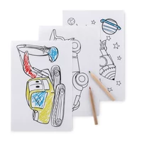 Kép 9/9 - FOLDER2 GO Színezőkészlet 6 ceruzával, beige