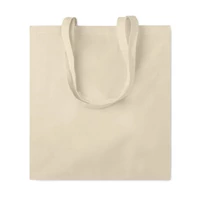 Kép 6/6 - PORTOBELLO Pamut bevásárlótáska, 140 g., beige