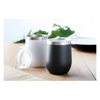 Kép 3/7 - CHIN CHIN 350 ml duplafalú bögre, fekete