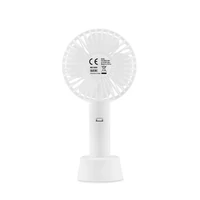 Kép 6/10 - DINI USB ventilátor állvánnyal, fehér