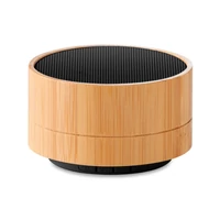 Kép 1/6 - SOUND BAMBOO 3W bambusz Bluetooth hangszóró , fekete
